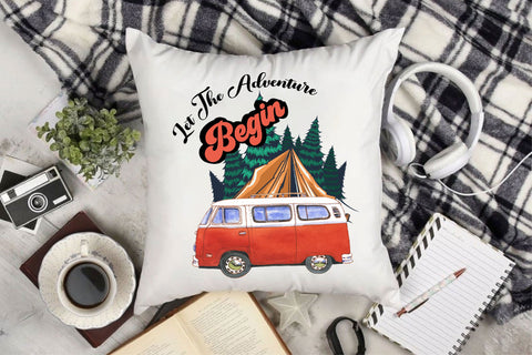 Let the Adventure Begin Sublimation Sublimation Rupkotha 