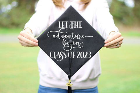Let The Adventure I Class of 2023 SVG I Graduation 2023 SVG SVG Happy Printables Club 