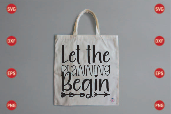 Let the Planning Begin SVG CraftlabSvg29 