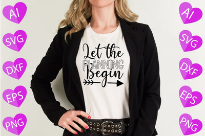 Let the Planning Begin SVG CraftlabSvg29 