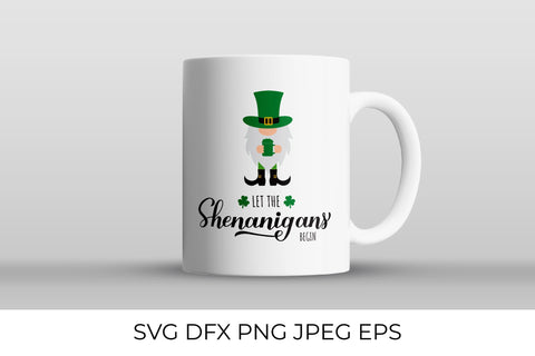 Let the shenanigans begin. Funny St. Patrick’s day quote SVG LaBelezoka 