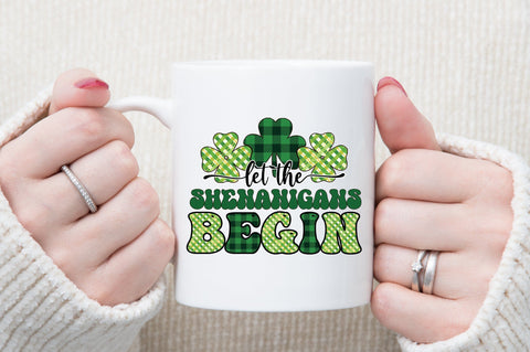 Let the Shenanigans Begin Sublimation Design Sublimation designartist 