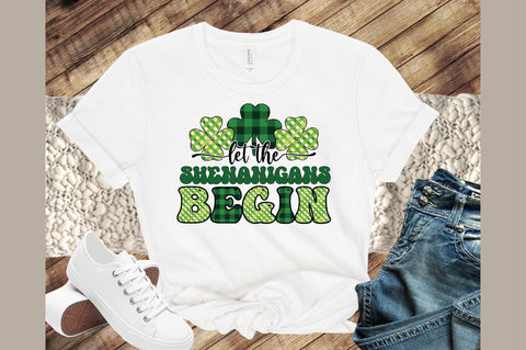 Let the Shenanigans Begin Sublimation Design Sublimation designartist 