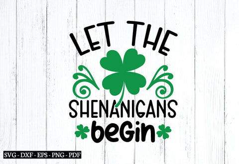 let the shenanigans begin svg SVG designstore 