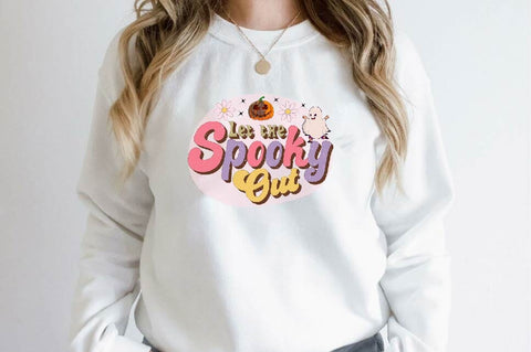 Let the Spooky out Sublimation SVGArt 