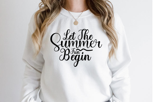 Let The Summer Fun Begin svg SVG orpitasn 
