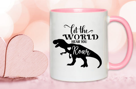 Let The World Hear You Roar SVG, Dinosaur SVG SVG MD mominul islam 