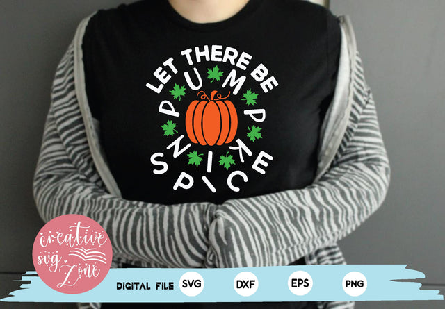 let there be pumpkin spice SVG md faruk hossain 