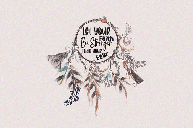 Let Your Faith Be Stronger Than Fear Sublimation Rupkotha 