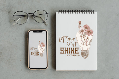 Let Your Light Shine Matthew 5-16 Sublimation Sublimation Jagonath Roy 