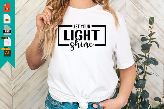 Let Your Light Shine SVG Craftlabsvg24 