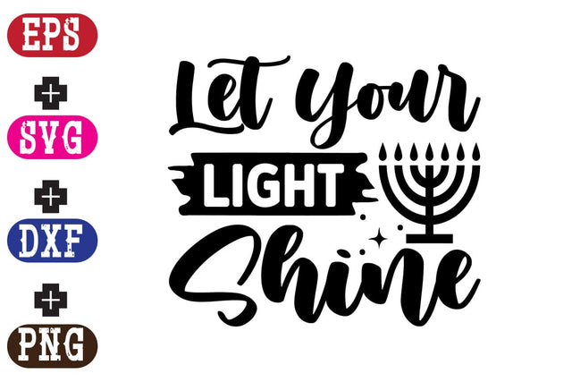 Let Your Light Shine SVG Nurstore 