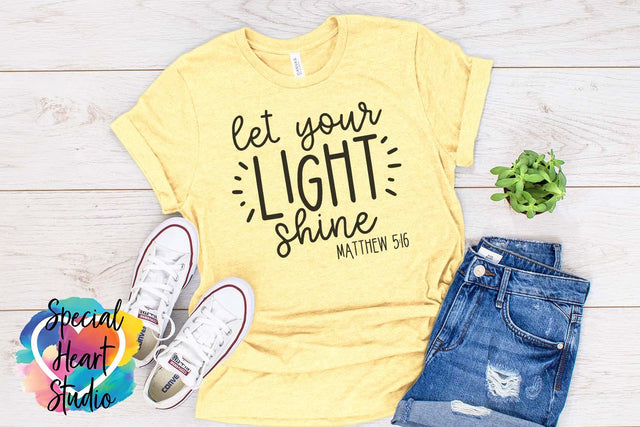 Let Your Light Shine SVG Special Heart Studio 