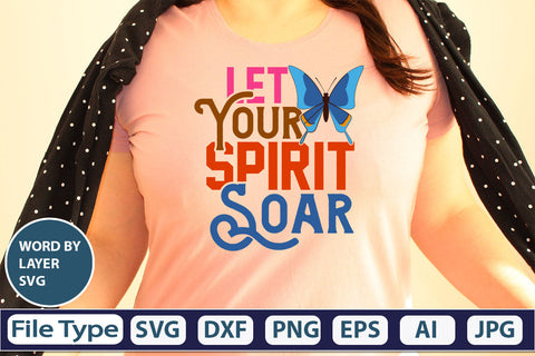 Let Your Spirit Soar SVG Cut File SVG DesignPlante 503 