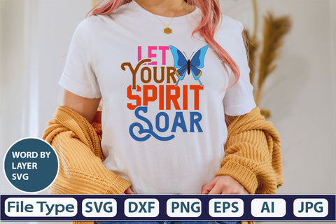 Let Your Spirit Soar SVG Cut File SVG DesignPlante 503 