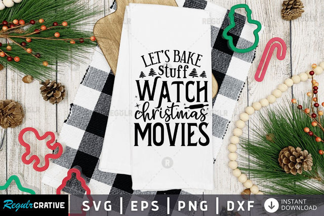 Lets bake stuff & watch SVG SVG Regulrcrative 