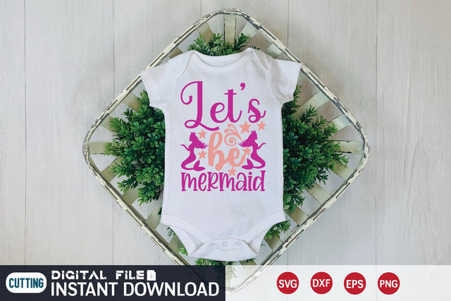 let's be mermaid SVG designer krishna 