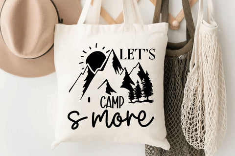 Lets camp smore SVG SVG Regulrcrative 
