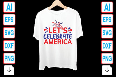 Let's Celebrate America SVG Craftlabsvg24 