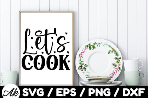 Lets cook svg SVG akazaddesign 