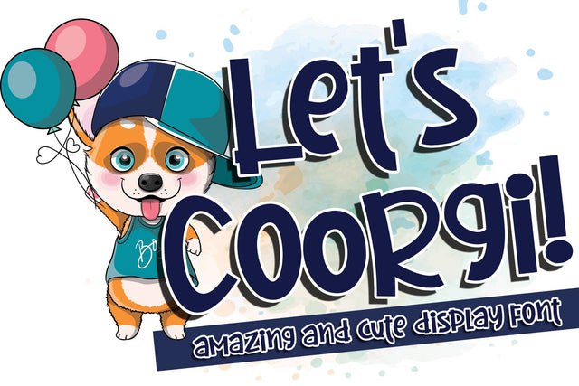 LET’S COORGI! Font Stefani Letter 