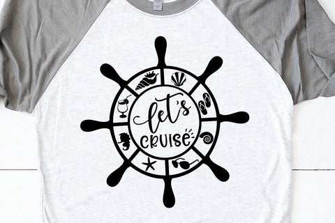 Lets cruise Svg | Lets cruise shirt | Cruise Svg | Cruise Cut File | Svg,DXF,EPS,PNG Ai Files | Silhouette Cameo, Cricut SVG 1uniqueminute 