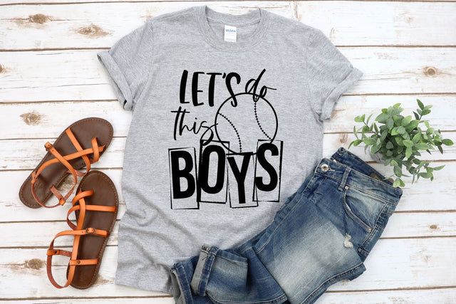 Let's Do This Boys Baseball SVG So Fontsy Design Shop 