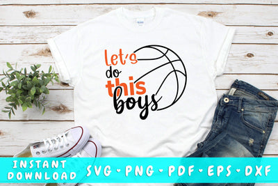 Let's Do This Boys Basketball SVG SVG HappyDesignStudio 