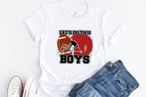 Let's Do This Boys - Football PNG Sublimation Sublimation CraftLabSVG 