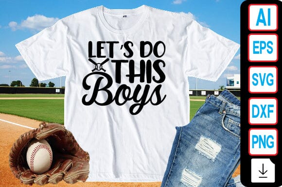 Let’s Do This Boys SVG Craftlabsvg24 
