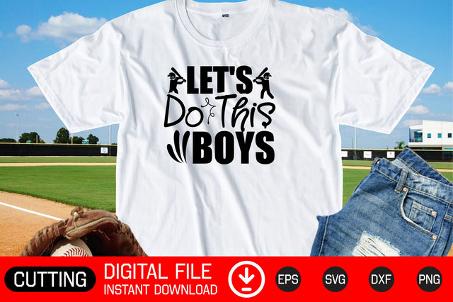Let's Do This Boys SVG cut files SVG CraftlabSvg29 