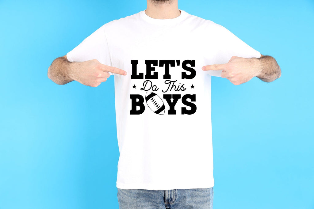 Let's Do This Boys SVG, Football SVG - So Fontsy