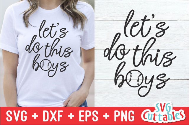 Let's Do This Boys SVG Svg Cuttables 