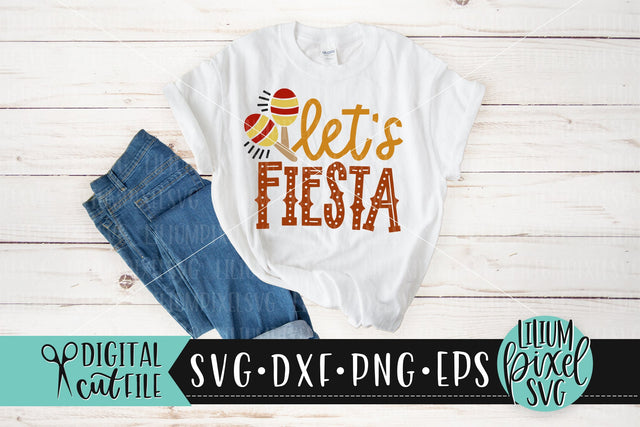 Let's Fiesta - Cinco De Mayo SVG SVG Lilium Pixel SVG 