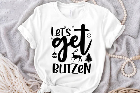 Lets get blitzen, Christmas SVG Design SVG FiveStarCrafting 