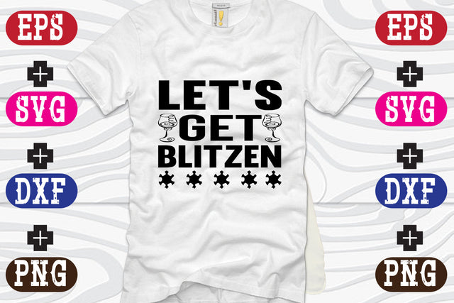 Let's Get Blitzen SVG Nurstore 