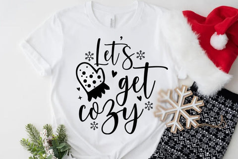 Lets get cozy, Christmas SVG SVG FiveStarCrafting 
