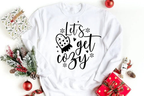 Lets get cozy, Christmas SVG SVG FiveStarCrafting 