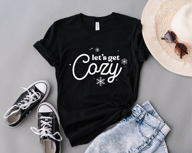 Let's Get Cozy svg, Winter svg, Fall svg, Cuddle Weather svg, Stay Cozy SVG, Winter svg, Sweater Weather svg, Cozy Season Svg, png dxf eps SVG Fauz 