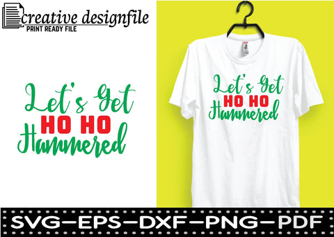 let's get ho ho hammered SVG farhad farhad 