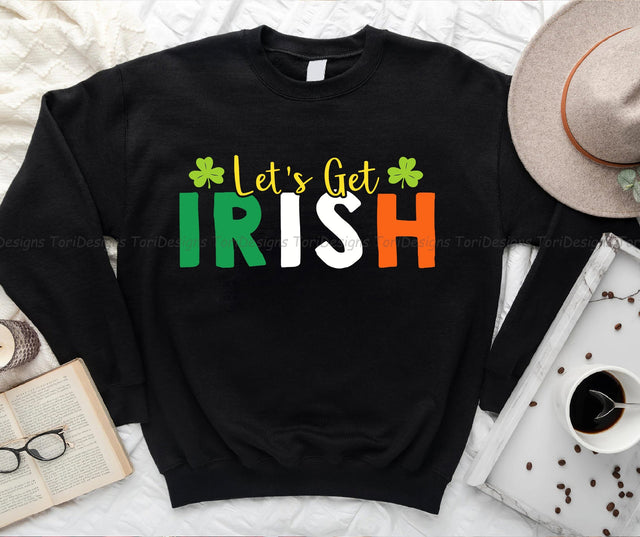 Let's Get Irish PNG sublimation design Sublimation ToriDesigns 