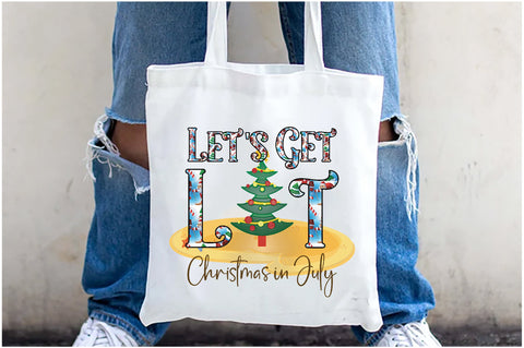 Let's Get Lit Christmas in July Sublimation Sublimation Jagonath Roy 
