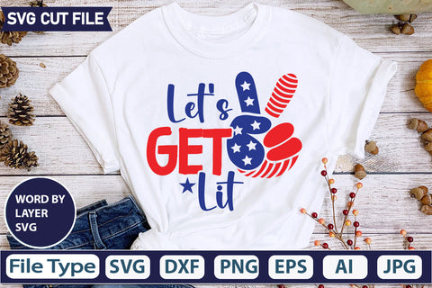 Let's Get Lit Svg Cut File,SVGs,quotes-and-sayings,food-drink,mini-bundles,print-cut,on-sale, SVG DesignPlante 503 