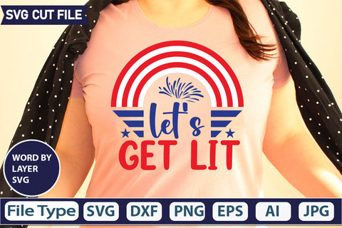 Let's Get Lit Svg Cut File,SVGs,quotes-and-sayings,food-drink,mini-bundles,print-cut,on-sale, SVG DesignPlante 503 
