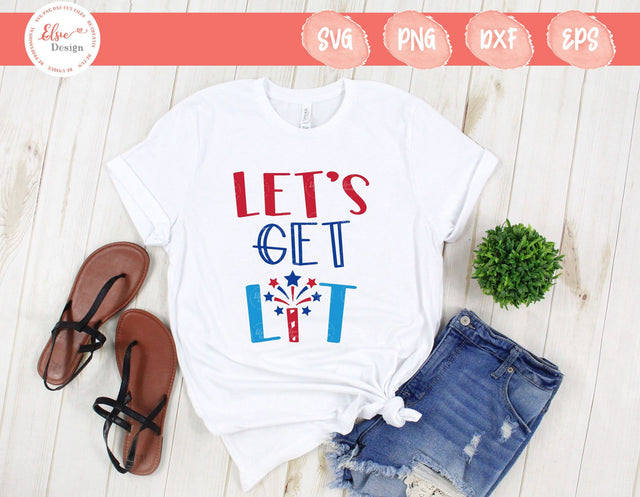 Let's Get Lit SVG Elsie Loves Design 