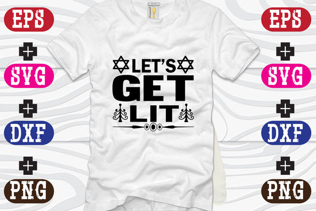 Let's Get Lit SVG Nurstore 