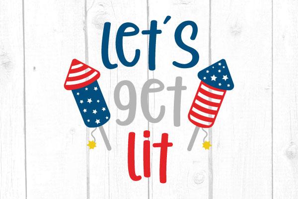 Let’s Get Lit Svg - So Fontsy