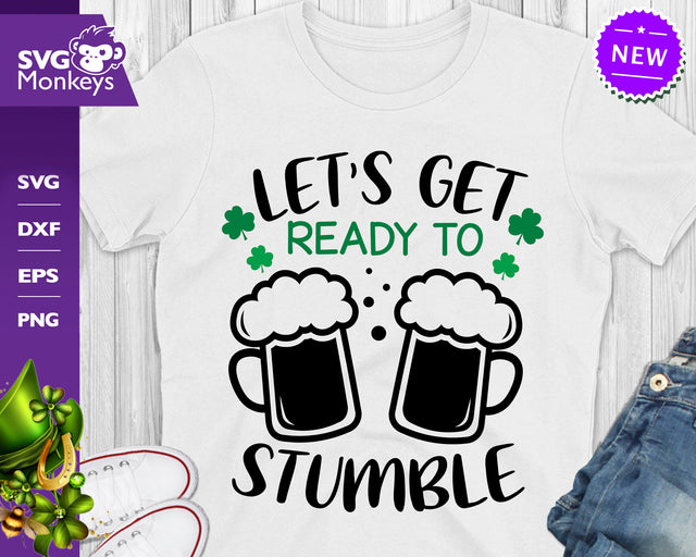 Let's get Ready to Stumble, St. Patrick's Day Svg SVG SvgMonkeys 