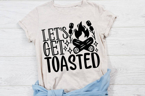 Let's Get Toasted| Camping Life SVG Cutting Files. SVG CosmosFineArt 