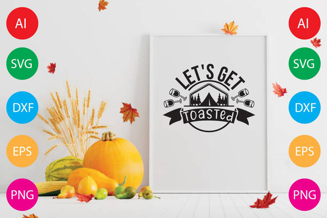 Let's Get Toasted SVG CraftlabSvg29 